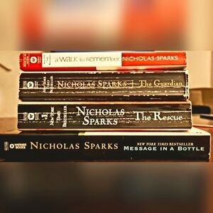 Nicholas Sparks Book Bundle 4 Paperback Books